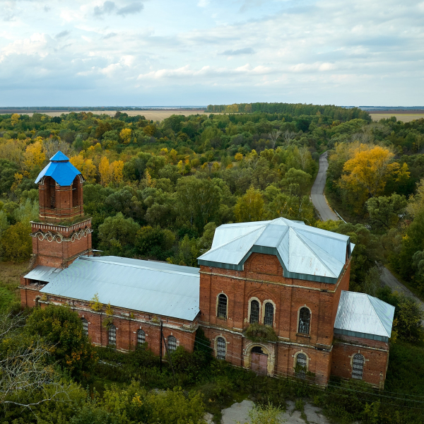 Церковь Дмитрия Солунского села Хворощевка Скопинского района
